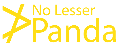 No Lesser Panda Logo